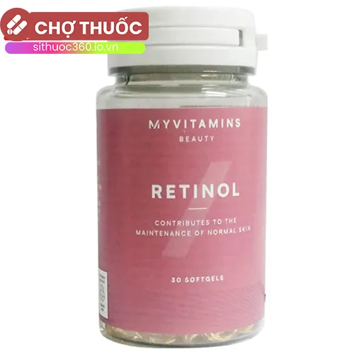 Retinol Myvitamins Beauty (Lọ 30 viên nang)