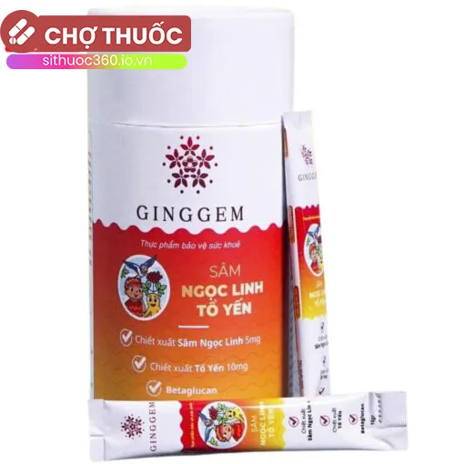 Sâm Ngọc Linh Tổ Yến Ginggem (Lọ)