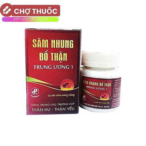 Sâm Nhung Bổ Thận Trung Ương 1