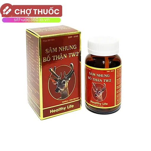 Sâm nhung bổ thận TW2 Mediusa