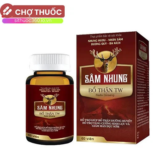 Sâm Nhung Bổ Thận TW