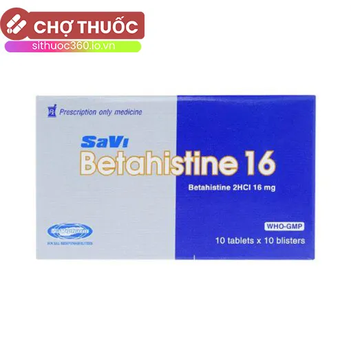 Savi Betahistine 16