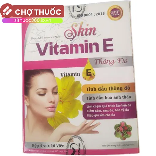 Skin Vitamin E Thông Đỏ
