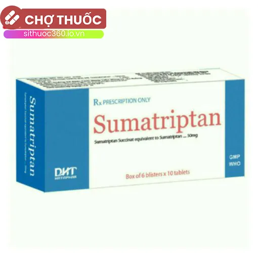 Sumatriptan 50mg Dược Hà Tây