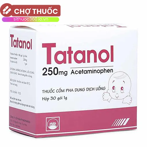 Tatadol 250mg (Hộp 30 gói)