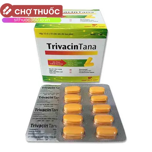 Trivacin Tana (vỉ)