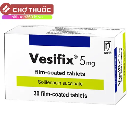 Vesifix 5mg Film Coated Tablets