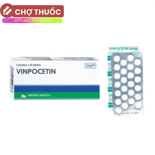 Vinpocetin 5mg Mediplantex