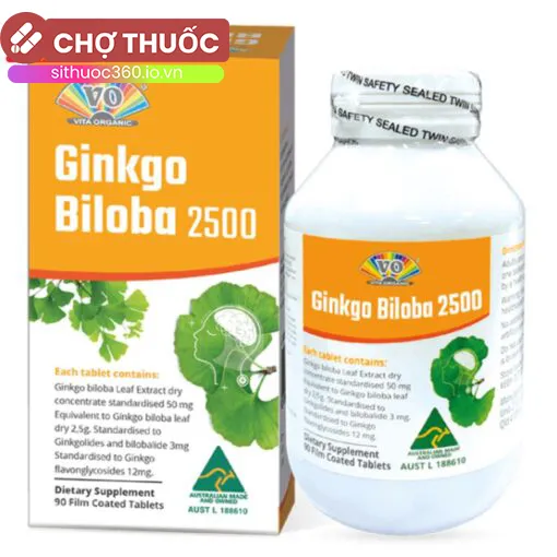 Vita Organic Ginkgo Biloba 2500