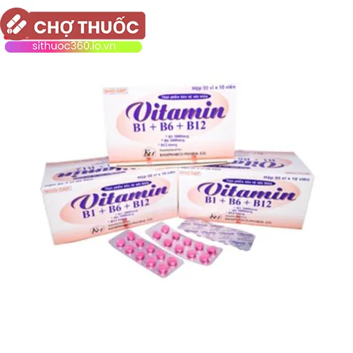 Vitamin B1 + B6 + B12 Khapharco