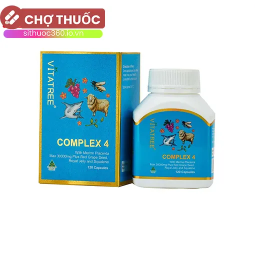 Vitatree Complex 4 (Lọ 120 viên)