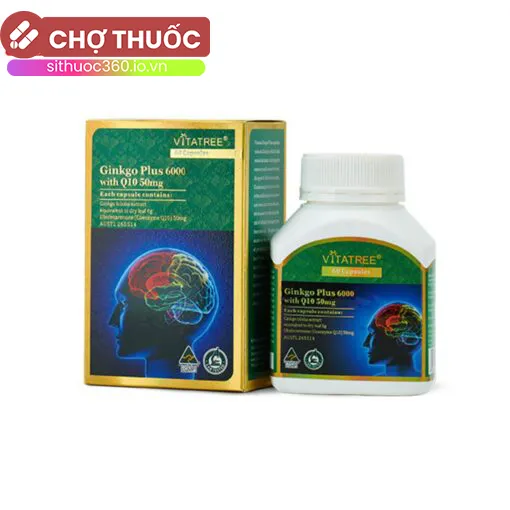 Vitatree Ginkgo Plus 6000 With Q10 50mg