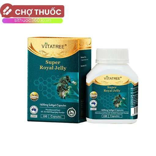 Vitatree Super Royal Jelly 1600mg (Hộp 100 viên)